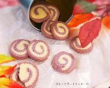 ♥むらさきいもの渦巻きクッキー♥作り方9写真