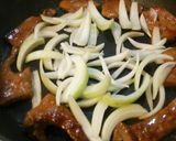 レバー丼。作り方2写真