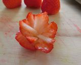 いちごのフラワー作り方6写真