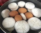 大根と卵のこってり味染み煮☆作り方2写真