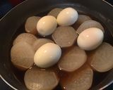 大根と卵のこってり味染み煮☆作り方3写真