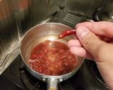 赤ワインとトマトのパスタ。海の幸と共に作り方9写真