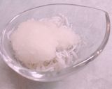 ご飯のお供☆しらす （じゃこ）おろし作り方2写真