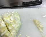 キャベツとしらすの蒸し焼き作り方1写真
