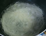 ゴボウと梅干しの温かい素麺作り方5写真