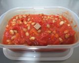 レンジで簡単短時間♪煎り大豆のトマト煮♪作り方8写真