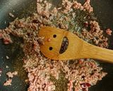 レンコンと挽肉の炒め煮作り方2写真