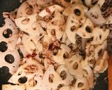 レンコンと挽肉の炒め煮作り方3写真