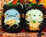 すみっコぐらし ハロウィン キャラ弁作り方4写真