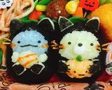 すみっコぐらし ハロウィン キャラ弁作り方5写真