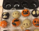 メロンパンdeコッタハロウィンマフィン型作り方21写真