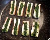 ちくわの大葉ソース詰めチーズ焼き作り方3写真