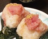 明太子のご馳走おにぎり♪作り方2写真