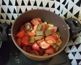 ヒラマサの無水野菜カレー作り方4写真