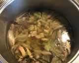 簡単、キャベツ椎茸大根のスープ。作り方3写真