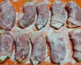 かぼちゃのハニーマスタードソース肉巻き作り方5写真