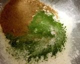 甘栗甘納豆トッピング☆抹茶スコーン作り方1写真