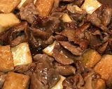 豚肉＆厚揚げ甘辛丼♪作り方3写真