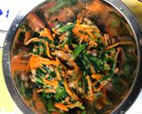 ほうれん草と人参の納豆和え作り方5写真