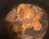 簡単！蓮根とこんにゃくの甘辛炒め作り方3写真