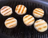 弁当に☆ながいものグリルパン焼き作り方3写真