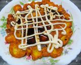 ●玉ねぎと卵のお好み焼き●作り方6写真