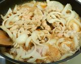豚こま切れ肉で簡単。甘辛豚丼！作り方5写真