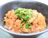 豚こま切れ肉で簡単。甘辛豚丼！作り方7写真