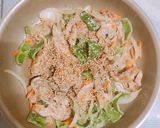 豚肉とピーマンのごま味噌マヨ炒め作り方6写真