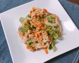 豚肉とピーマンのごま味噌マヨ炒め作り方7写真