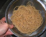 行列イタリアンレストランの簡単しらすスパ作り方5写真
