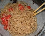 行列イタリアンレストランの簡単しらすスパ作り方6写真
