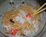 行列イタリアンレストランの簡単しらすスパ作り方7写真
