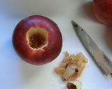 甘酸っぱくて懐かしい紅玉で焼きリンゴ♡作り方1写真