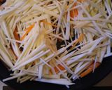 まこもだけのきんぴら作り方3写真