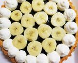 生チョコバナナタルト✳️クリチ生クリーム作り方7写真