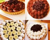生チョコバナナタルト✳️クリチ生クリーム作り方11写真