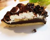 生チョコバナナタルト✳️クリチ生クリーム作り方13写真