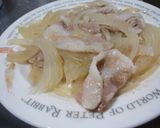 レンジで☆豚バラねぎ作り方7写真