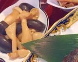 ぶり醤油漬けと秋食材で晩酌 糖質制限作り方2写真