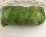 人参とセロリの炒め煮レタス巻き作り方7写真