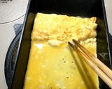 出汁が浸み出る♡だし巻き卵作り方7写真