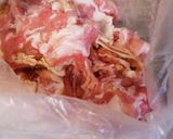 ☆豚バラ肉にんにく味噌炒め☆作り方1写真