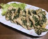 驚きの柔らかさ！鶏ムネ肉でのり塩チキン焼作り方10写真