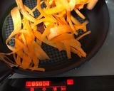お弁当：ひらひら人参〜(o˘◡˘o)♡作り方14写真