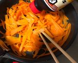 お弁当：ひらひら人参〜(o˘◡˘o)♡作り方17写真