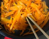 お弁当：ひらひら人参〜(o˘◡˘o)♡作り方19写真