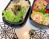 鮭のハラス 和惣菜 ハロウィン弁当詰め方作り方8写真