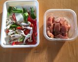 胡麻だれ風味の鮭野菜蒸し作り方1写真