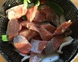 胡麻だれ風味の鮭野菜蒸し作り方2写真